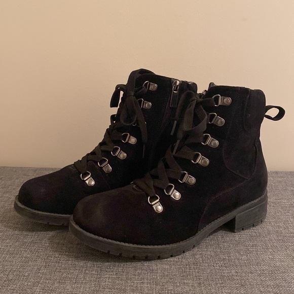 Maurices Shoes - Black Combat Boots
